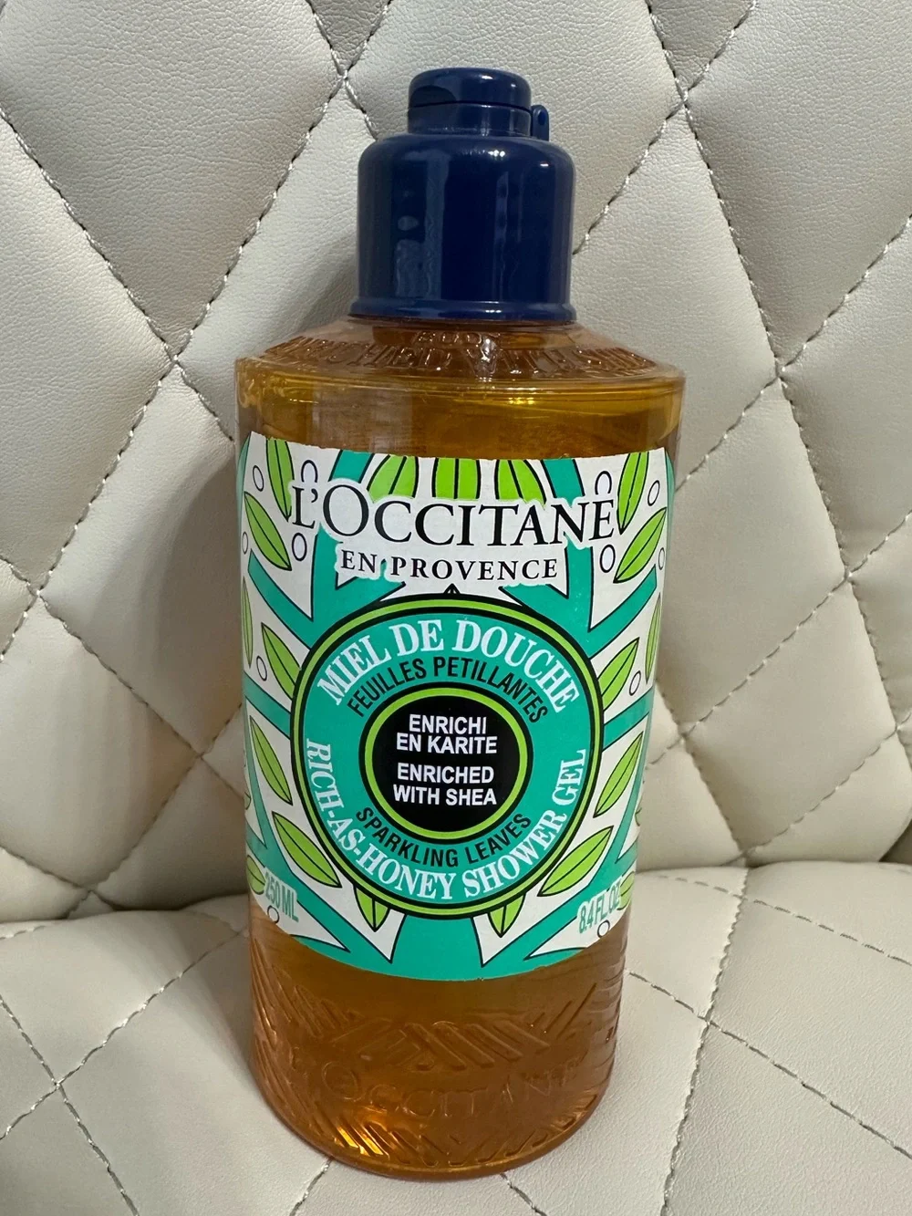 L'Occitane Shea Sparkling Leaves Rich-as-Honey Shower Gel 8.4 oz
